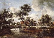 Meindert Hobbema The Watermills at Singraven near Denekamp oil painting picture wholesale